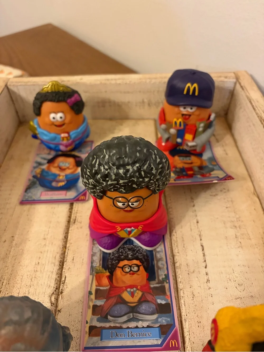 McDonald's McNugget Buddies Collectible Box Set - Blue & Yellow Packaging